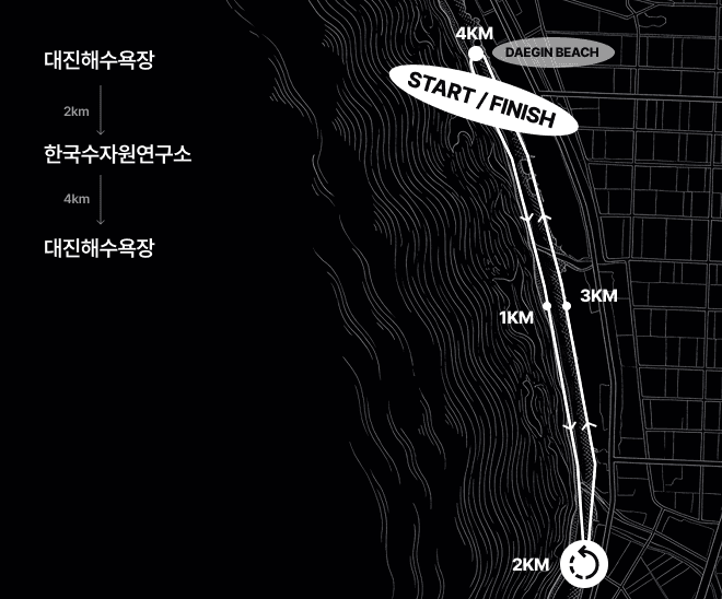 4km 코스 맵